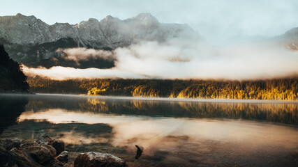 Mountain landscape in Bavaria