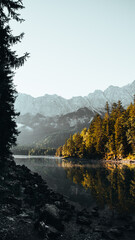 Mountain landscape in Bavaria