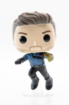 Winter Soldier funko pop character. Studio image