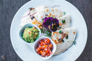 quesadillas