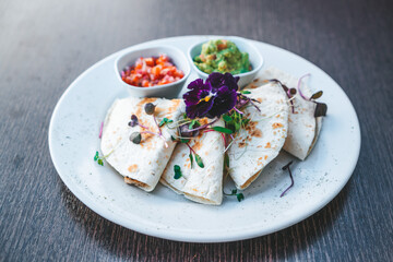quesadillas