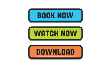 Fototapeta premium Call to action buttons. Download, read more and click.