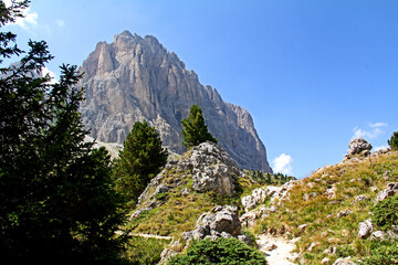 il Sassolungo; Dolomiti di Fassa