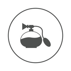 Beauty fragrance perfume spray icon | Circle version icon |