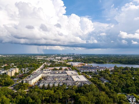 Aerial photo of Maitland, Florida, USA