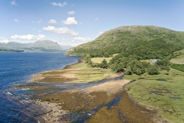 Mouth of the River Noe, Loch Etive