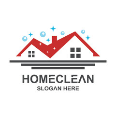 Home clean Logo Design