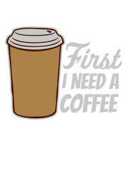 First I need Coffee 