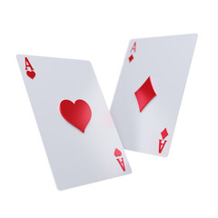 3D Playing Card Element