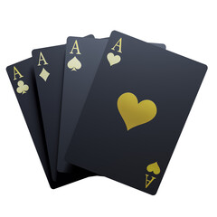 3D Playing Card Element