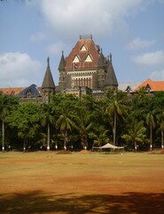 The historic High Court of Bombay, Mumbai, India.