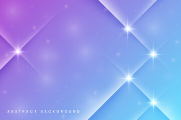 Blue purple gradient abstract background with glowing lines