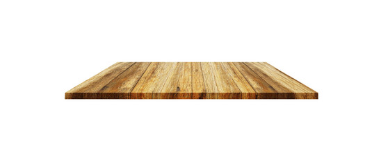 3d. wooden board of on white background.  