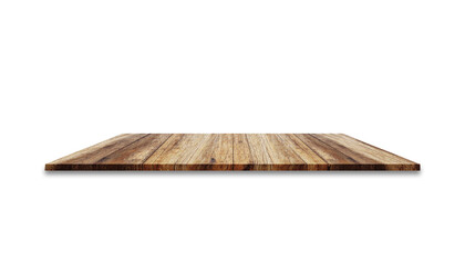 3d. wooden board of on white background.  
