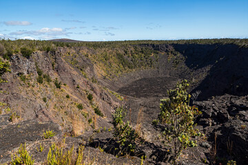 above puhimau crater at hawaii volcanoes national park © Ferrer Photography