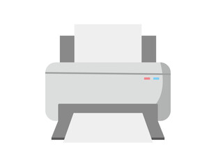 インクジェットプリンター　アイコン　ベクターイラスト