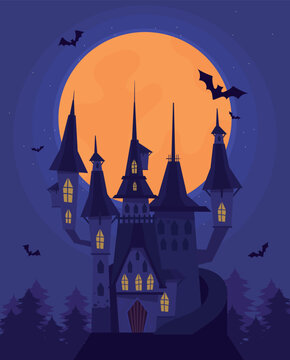 Halloween Castle Night