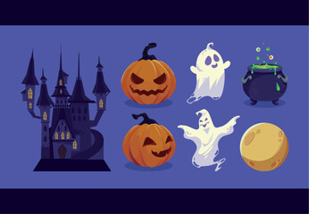 icons halloween party