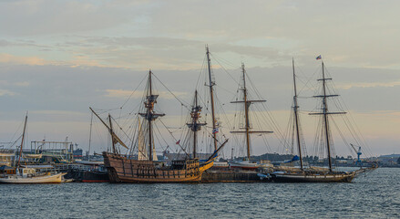 Fototapeta na wymiar Maritime Museum and Historic Ships