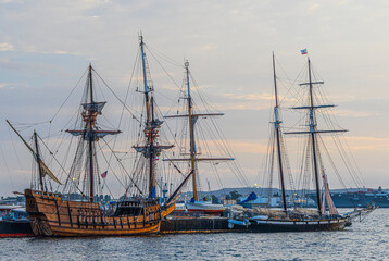 Fototapeta na wymiar Maritime Museum and Historic Ships