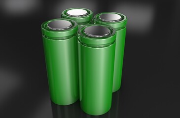 A couple of lithium batteries