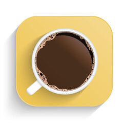 Minimal Design Poster . Cup of Coffee