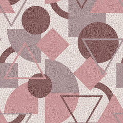 seamlessly repeating abstract geometric pattern