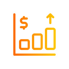 profit gradient icon