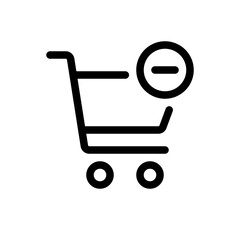 remove from cart line icon