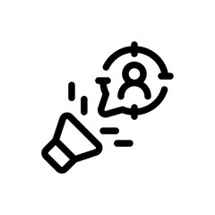 audience line icon