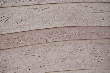 Sand stucco decor wall background. Wall pattern texture with sand and pebbled design
