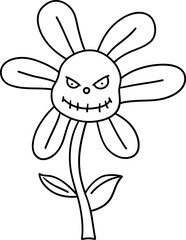 Flow Ghost Halloween. Halloween decorations