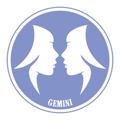 Virgo zodiac with transparant background