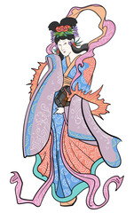 Fototapeta premium 浦島太郎の乙姫