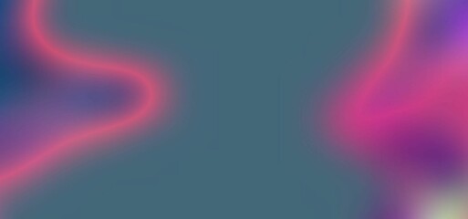 Abstract pink-turquoise unfocused background. Blurred lines and spots. Pastel colors. Background for the cover of a laptop, notebook.