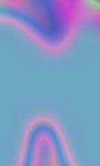 Abstract pink-turquoise unfocused background. Blurred lines and spots. Pastel colors. Background for the cover of a laptop, notebook.