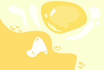 Illustration Vector graphic of Sunny side up eggs fit for Unique Background etc.