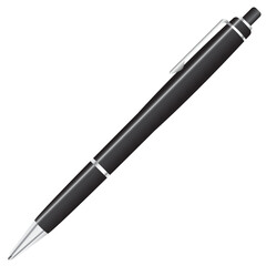 Black pen isolated