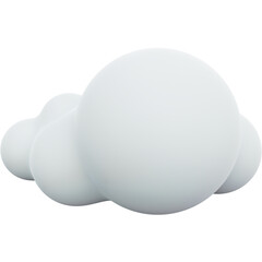 PNG 3D minimal cloud