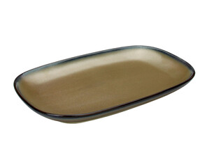 Empty porcelain, Ceramic plate on transparent background png file