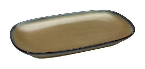 Empty porcelain, Ceramic plate on transparent background png file