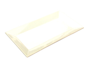 Empty porcelain, Ceramic plate on transparent background png file