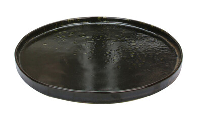 Empty porcelain, Ceramic plate on transparent Background png file