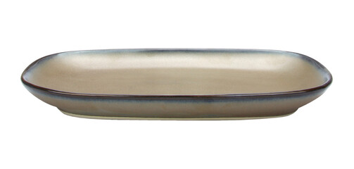 Empty porcelain, Ceramic plate on transparent background png file