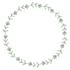 Obraz premium Floral Frame