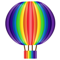 Obraz premium Rainbow color design element