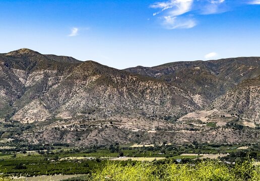 Ojai Valley, View From Above.