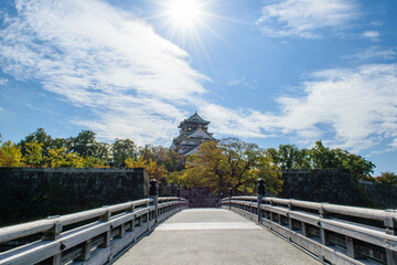 Fototapeta premium 秋の大阪城公園