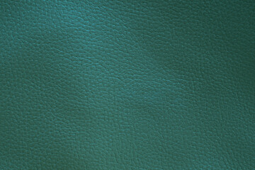 Green Glossy Faux Leather Background Texture