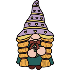 Gnomes with easter egg 